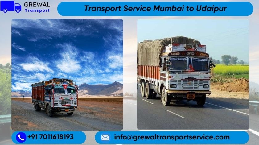 Goods Truck Transport From Mumbai To Udaipur