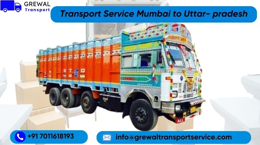 Best Truck Transport From Mumbai To Uttar Pradesh