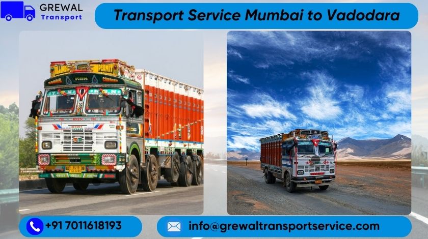 Goods Truck Transport From Mumbai To Vadodara