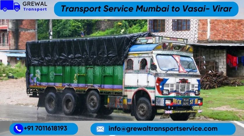 Best Truck Transport From Mumbai To Vasai-virar