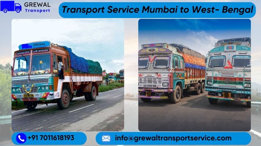 Goods Truck Transport From Mumbai To West Bengal