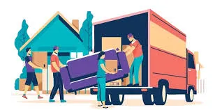 Secure warehouse storage facility for household goods