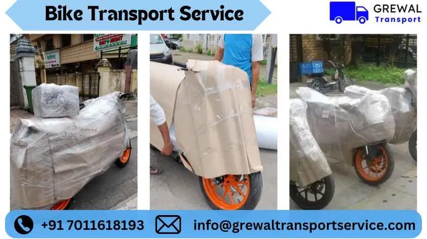 Bike Transport Services in India - Safe Two Wheeler Shifting by Grewal Transport Service