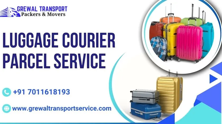 Local luggage transport service by Grewal Transport Service for safe and timely baggage shifting across India