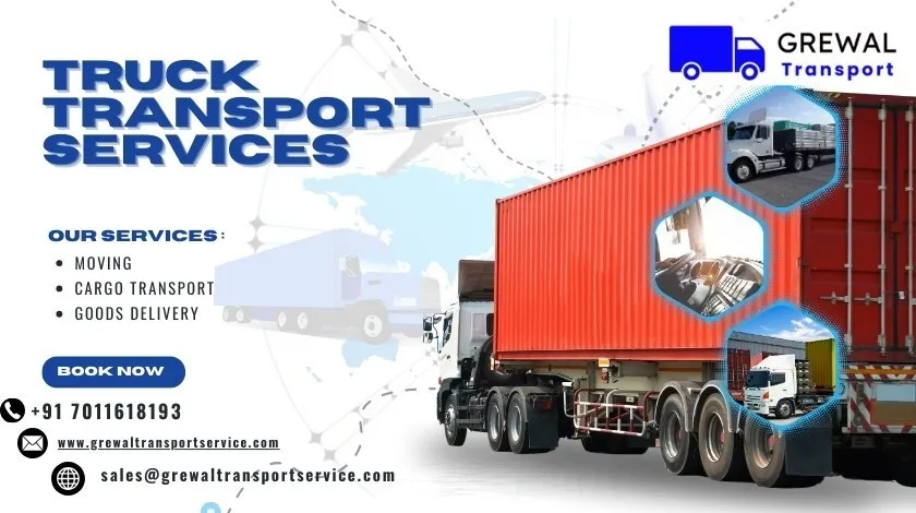 Professional transport service in India by Grewal Transport Service offering safe and reliable relocation solutions