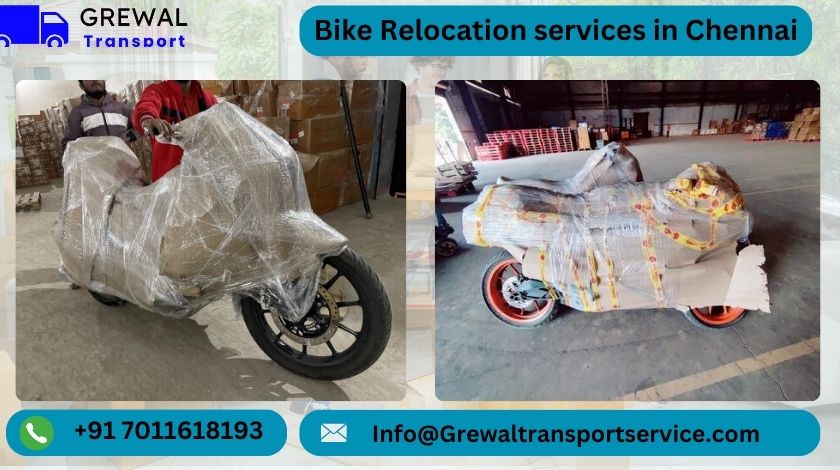 Affordable bike parcel service by train in Chennai Central