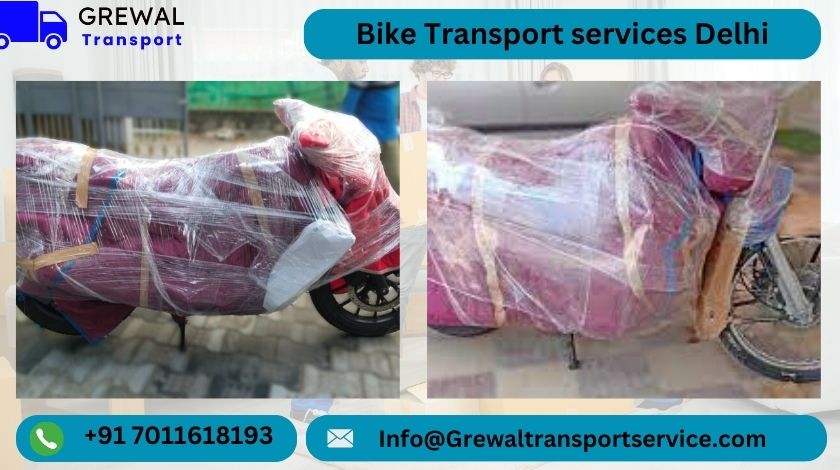 Professional Bike Transport Services inDelhi