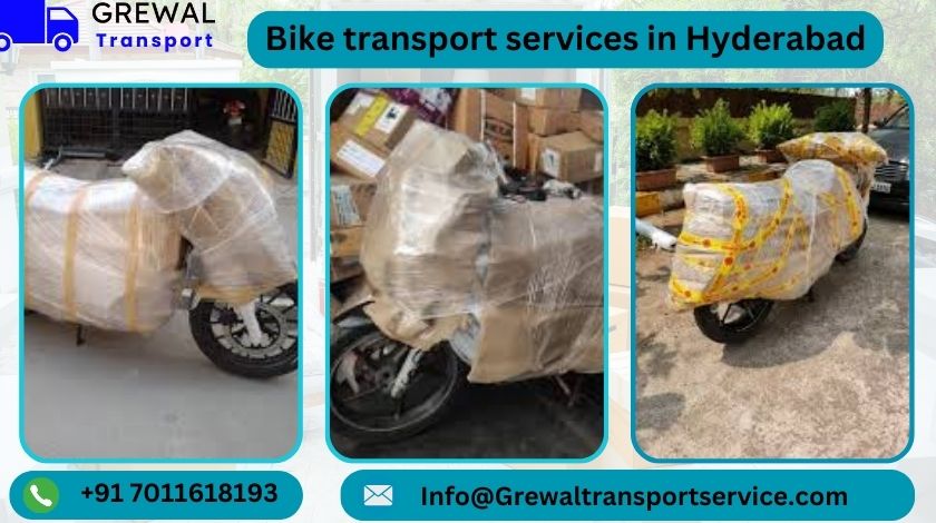 Scooter transport service in Hyderabad.