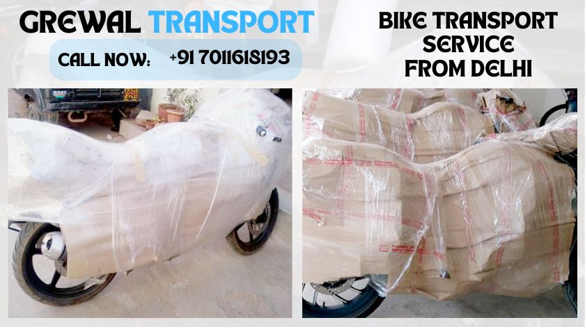 Affordable Bike Transport From Delhi To Indore