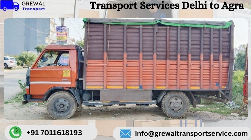 Full truck load services from Delhi to Agra for commercial goods transportation