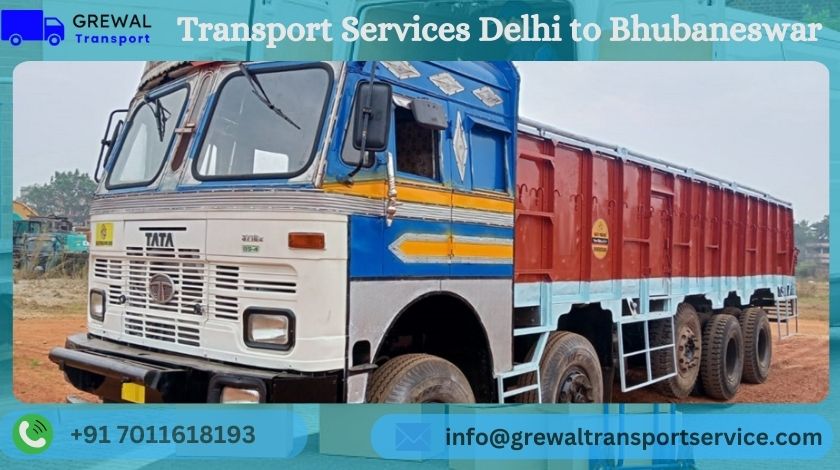 Full truck load services from Delhi to Bhubaneswar for commercial goods transportation