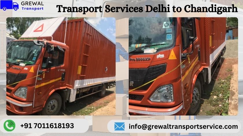 Affordable truck transport services from Delhi to Chandigarh with transparent charges