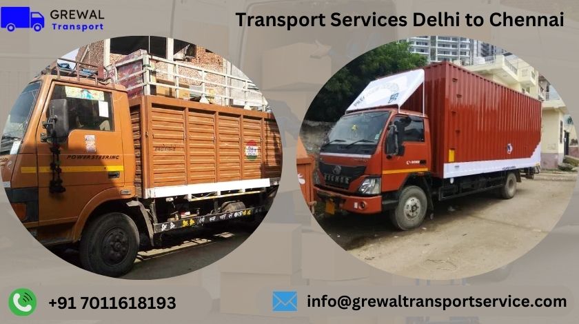 Best Truck Transport From Delhi To Chennai