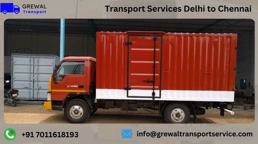 Goods Truck Transport From Delhi To Chennai