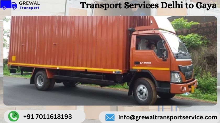 Full truck load services from Delhi to Gaya for commercial goods transportation