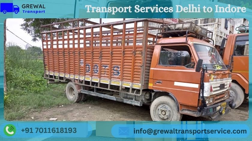 Full truck load services from Delhi to Indore for commercial goods transportation