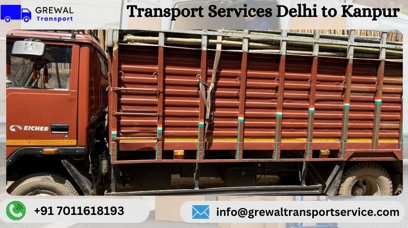 Full truck load services from Delhi to Kanpur for commercial goods transportation