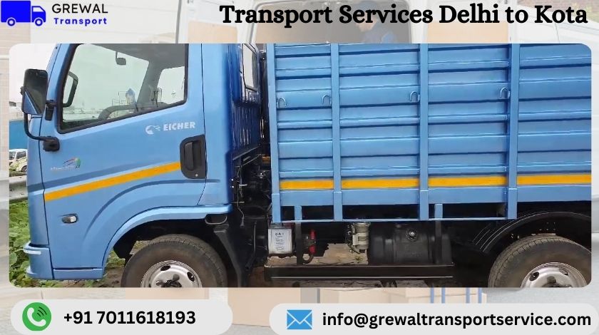 Full truck load services from Delhi to Kota for commercial goods transportation