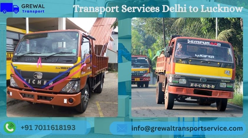 vehicle transportation services from Delhi to Lucknow