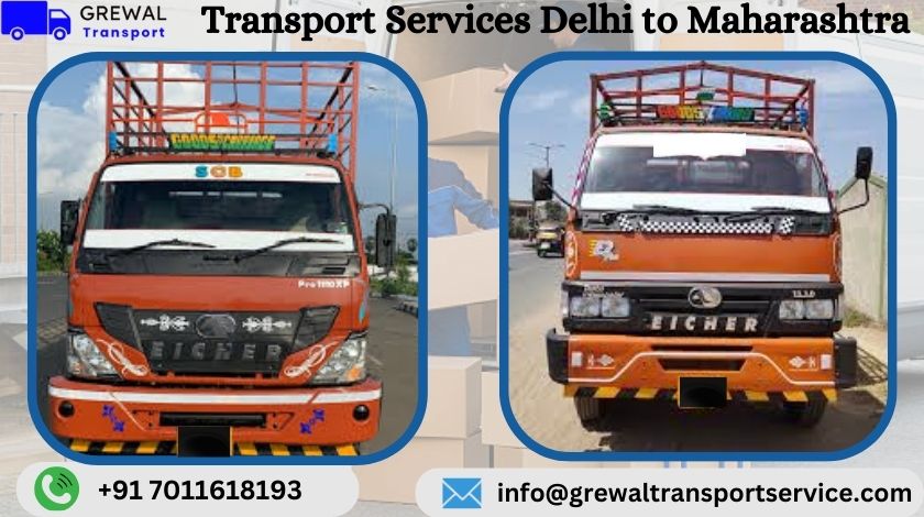 Affordable truck transport services from Delhi to Maharashtra with transparent charges