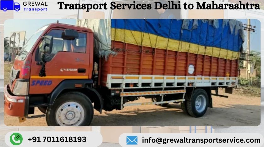 Full truck load services from Delhi to Maharashtra for commercial goods transportation