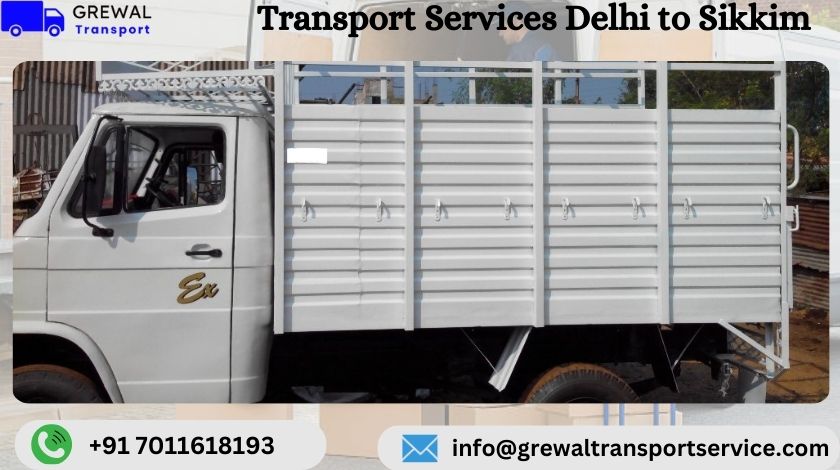 Full truck load services from Delhi to Sikkim for commercial goods transportation