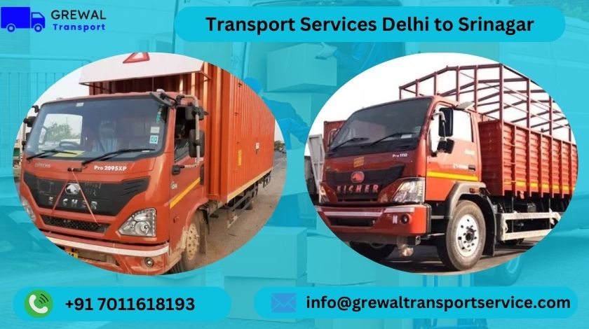 Reliable car transport service from Delhi to Srinagar with Grewal Transport.