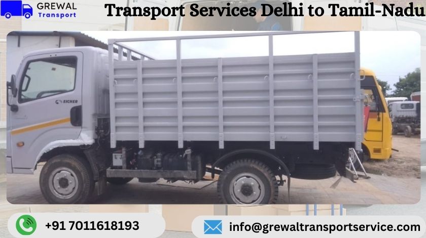 Full truck load services from Delhi to Tamil Nadu for commercial goods transportation